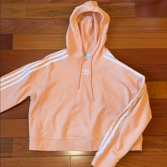 adidas Tops - Cropped Adidas Hoodie